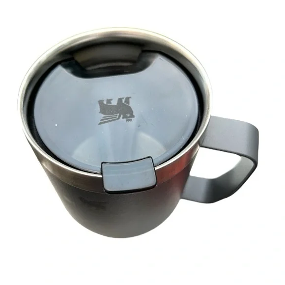 Stanley stainless steel coffee/tea cup/mug black 12oz Vacuum sealed - Picture 2 of 5